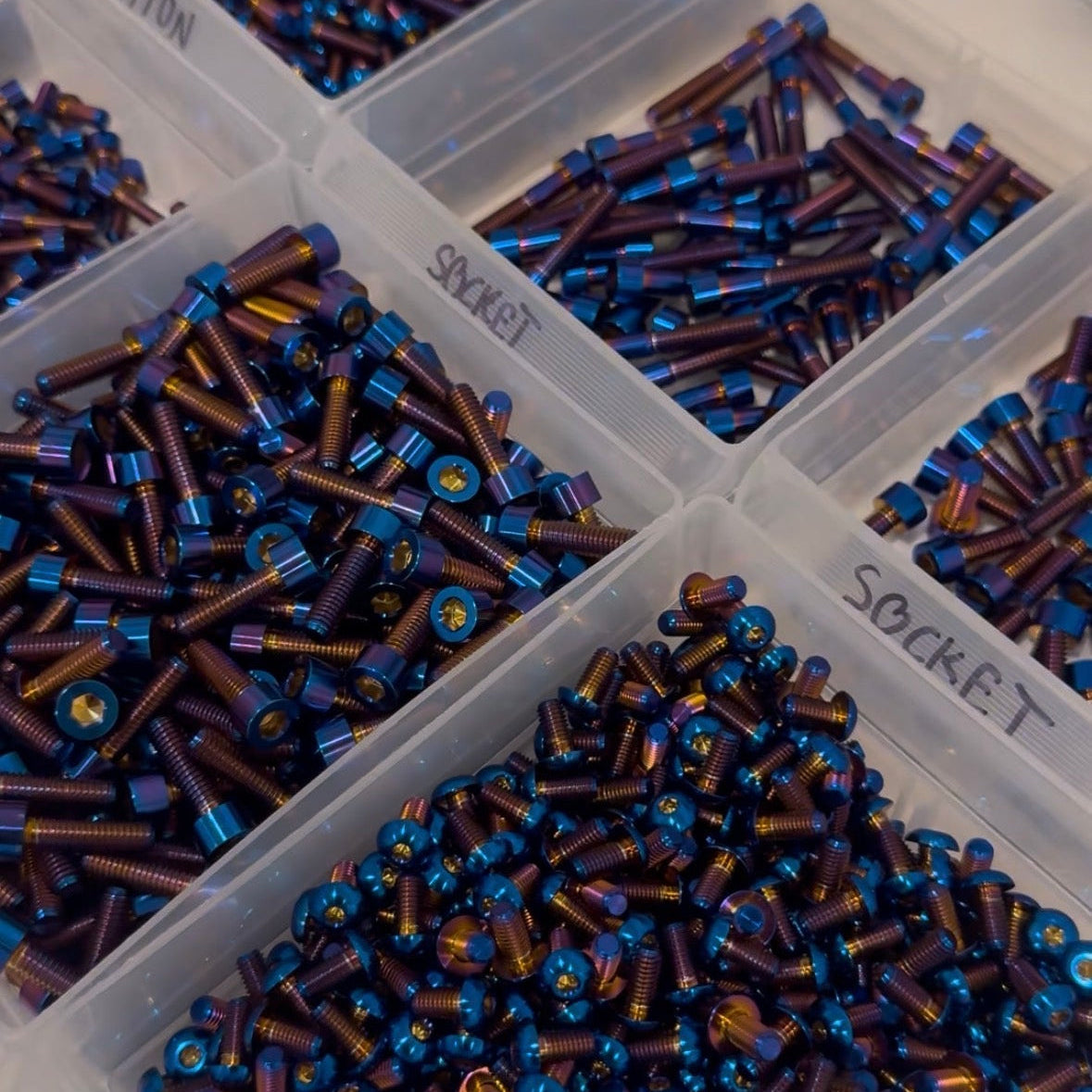 Titanium bolts