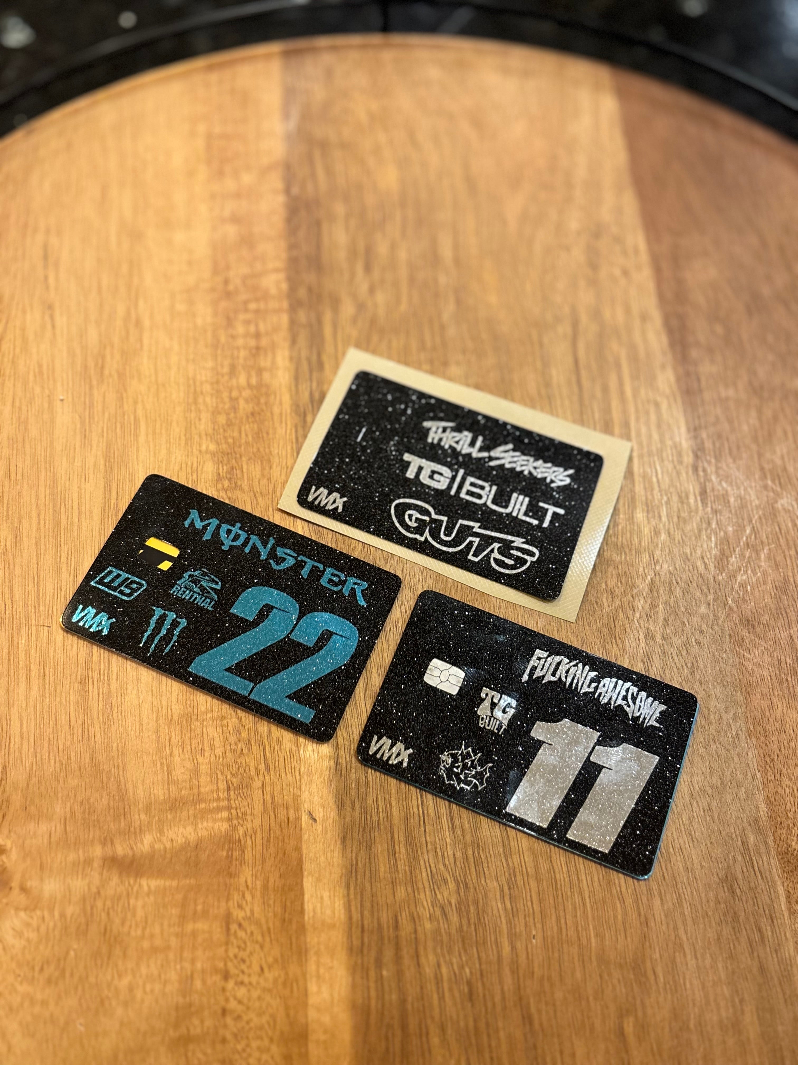 Debit/Credit Card Decals