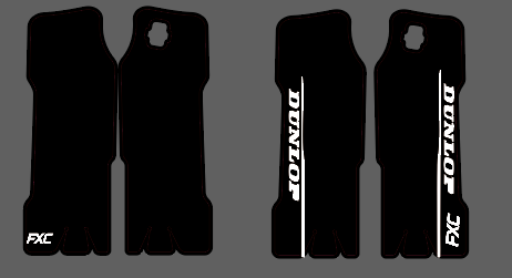 KKE Fork decals